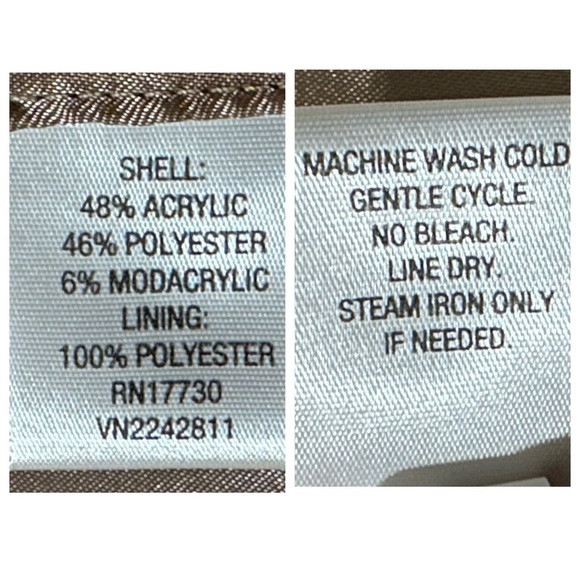 TIFF Faux Fur Animal Print Vest Lined Jacket Plush Cozy Soft Girl’s L Large - Picture 9 of 12